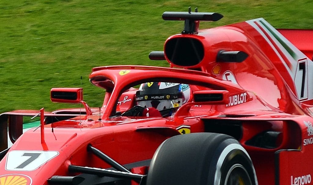 Räikkönen_Ferrari_SF71H_Testing_Barcelona