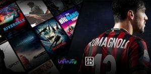 Come vedere la Serie A in streaming con Infinity TV + DAZN?