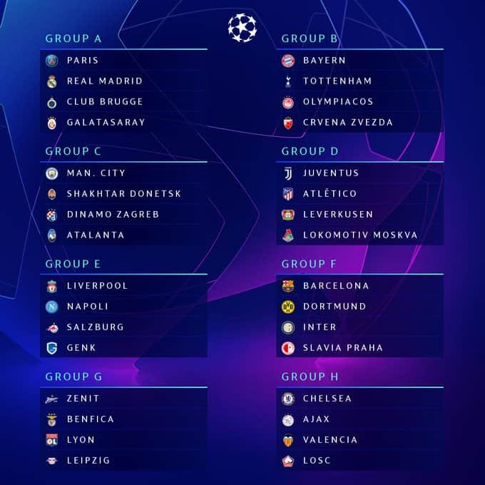 Calendario Champions League Dove Vedere Le Partite