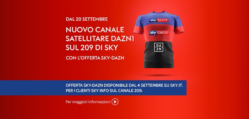 Offerta Sky Dazn Canale 209 Dazn1 Come Vedere Tutta La Serie A