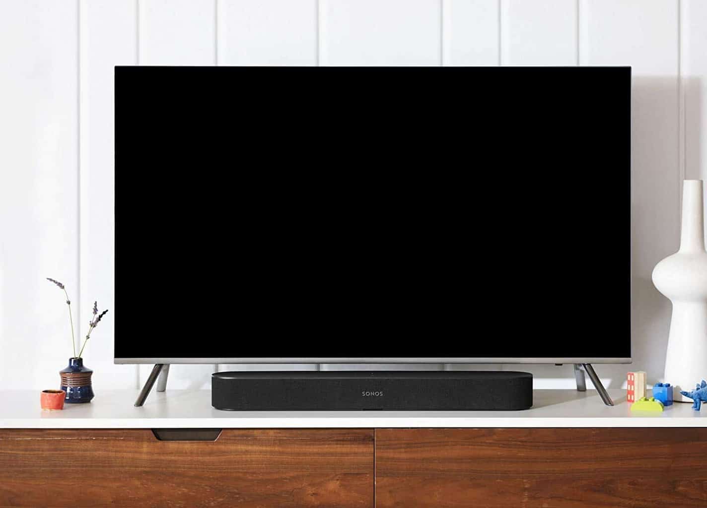 Sonos Beam Soundbar TV Smart, Compatibile con Alexa e Google Assistant Integrati, Nero