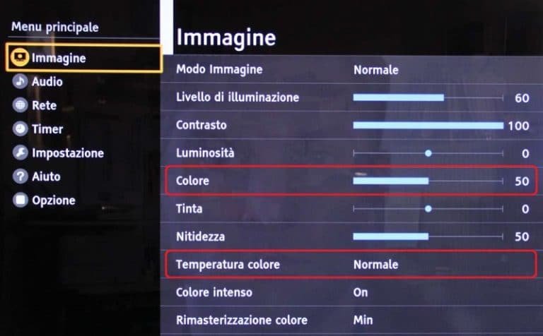Come Regolare I Colori Della Tv Samsung